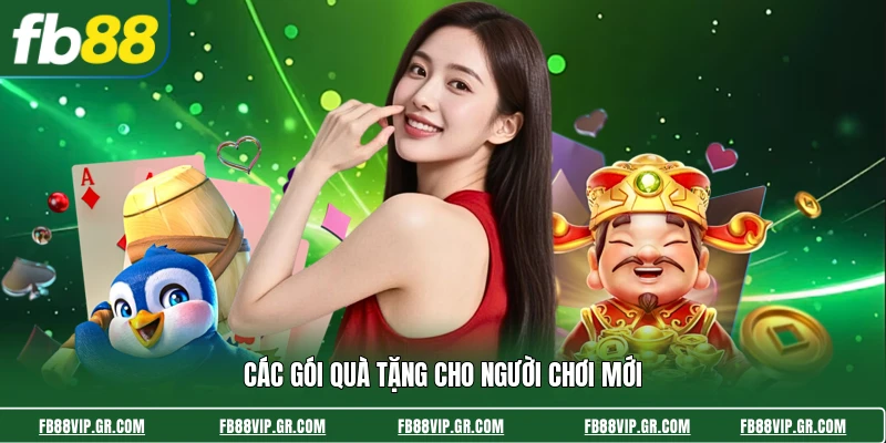 FB88 Các gói quà tặng cho người chơi mới